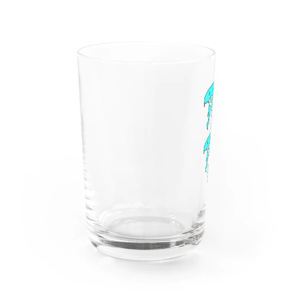 アンアガ公式のアンアガマヨネーズグッズ Water Glass :left