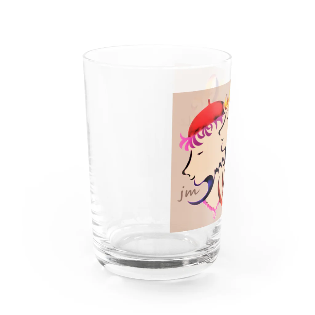 ヒーリングスマイルのsmilesmilesmile Water Glass :left