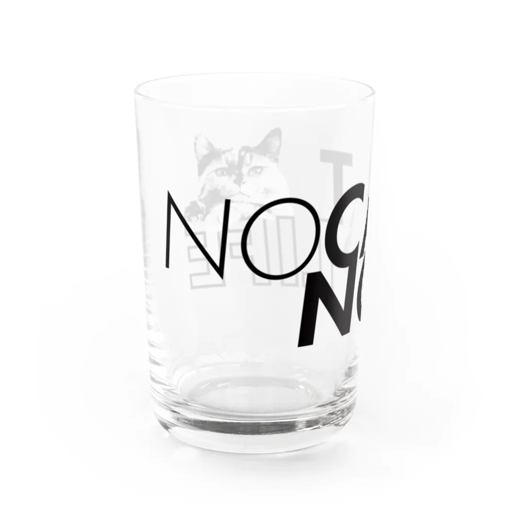 ECOGRAPHIX STOREのNO CAT, NO LIFE（Glass） Water Glass :left