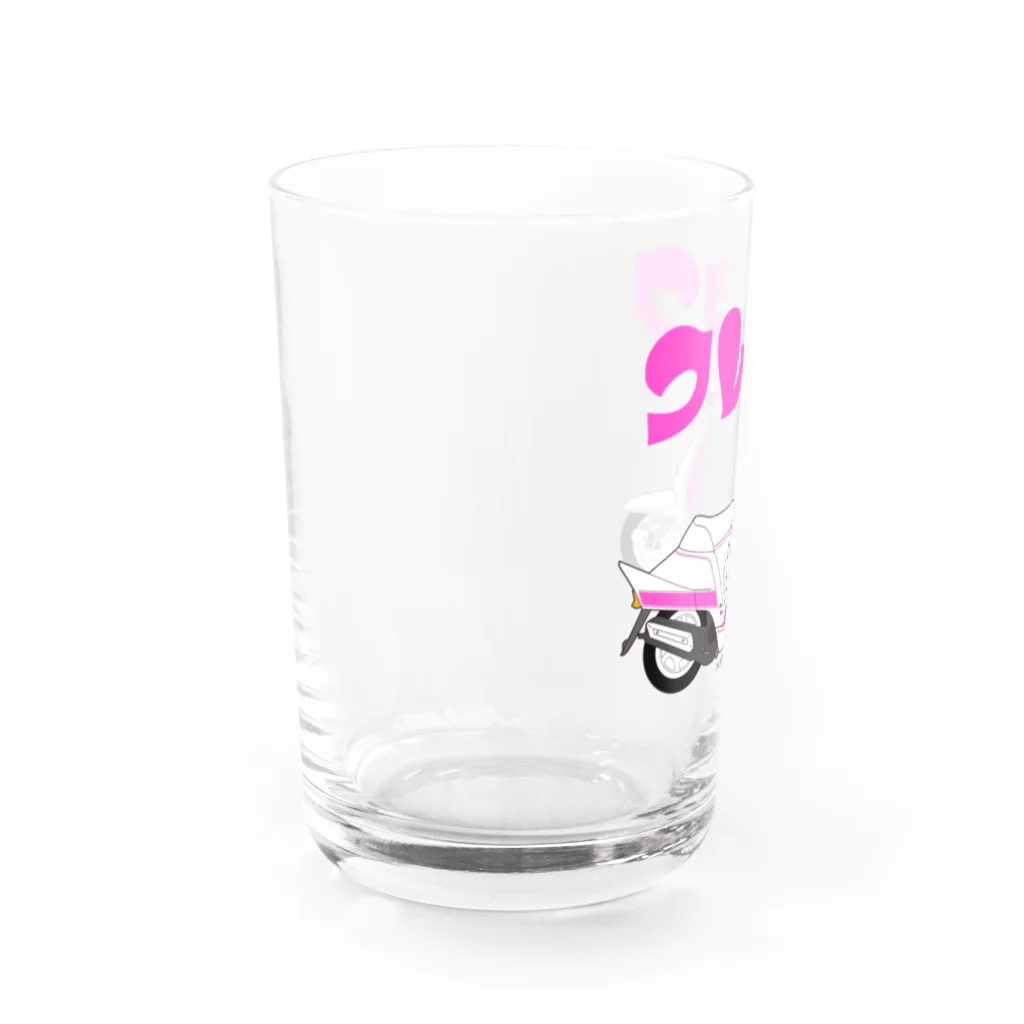 マルニカスタムのクレタク　昭和のスクーター Water Glass :left