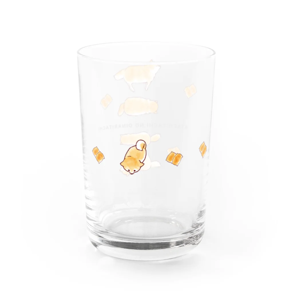 あたちたちのおみせのあたちたち のおいなりたち・３ Water Glass :left