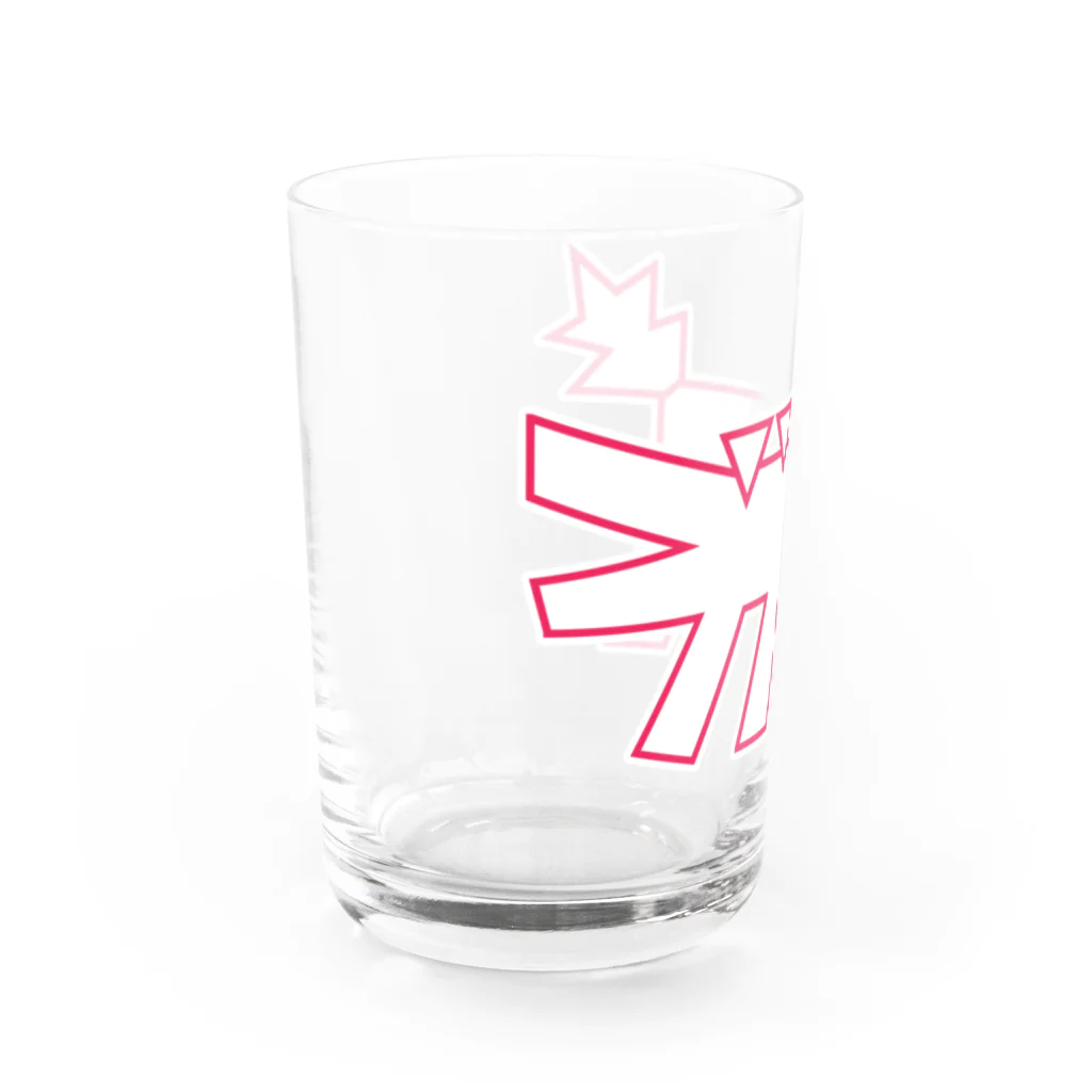 ぺちぺち工房 Pechi Pechi Atelierのキースヘリング風 うちの犬 Water Glass :left