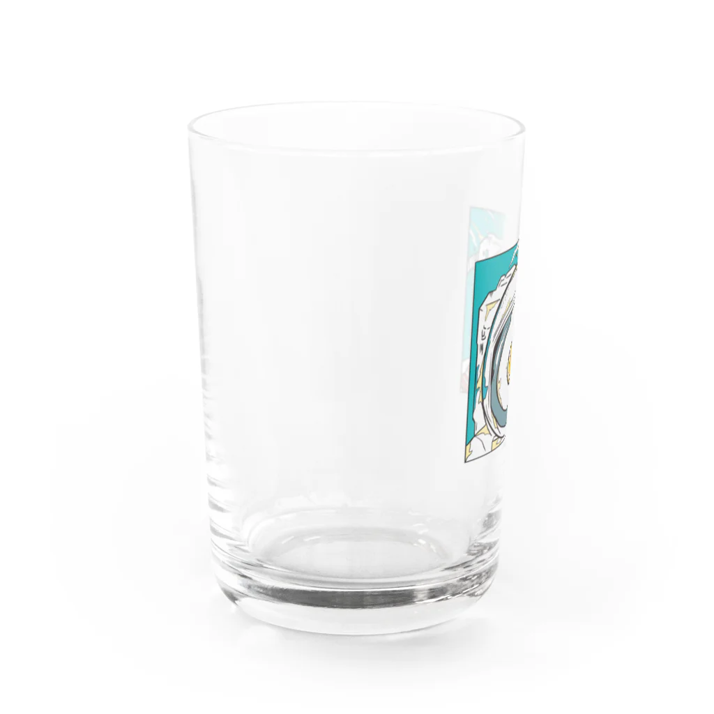 KOMEYAのegg astronaut Water Glass :left