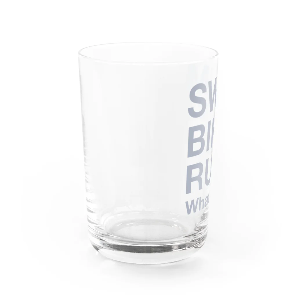 maguchinのSWIM BIKE RUN Water Glass :left