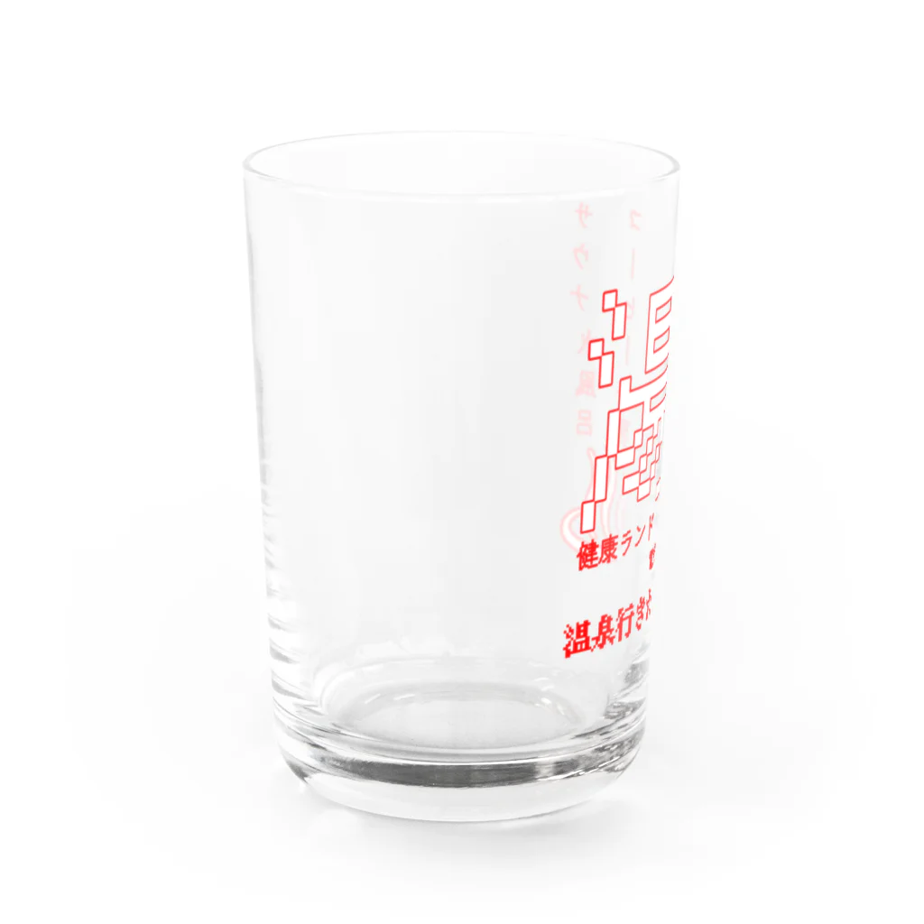 ぷぷぷぷりりの温泉行きたい Water Glass :left