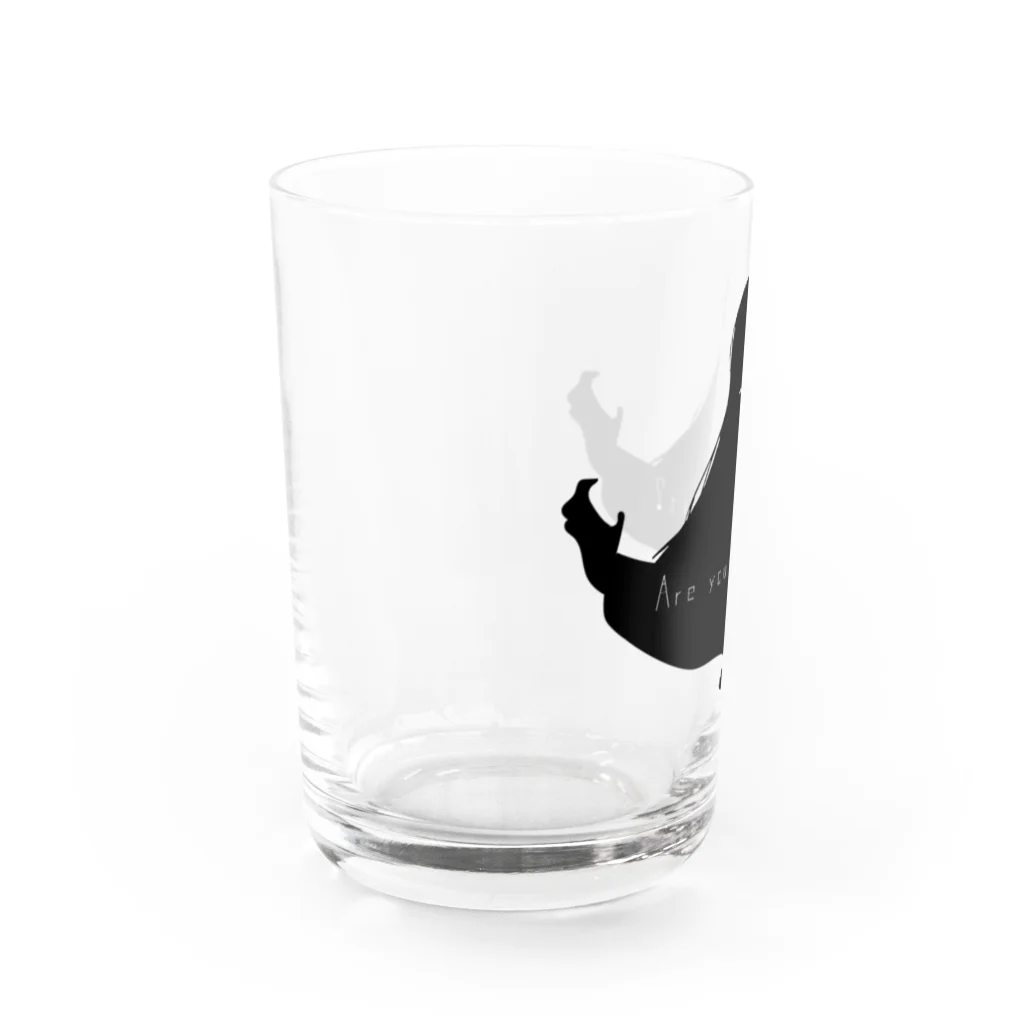 冥合 紫苑👻☯️のAre You a Ghost? Water Glass :left