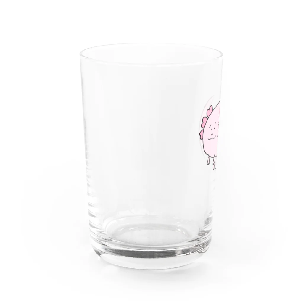 ばびゅんまるのうーぱーちゃん Water Glass :left