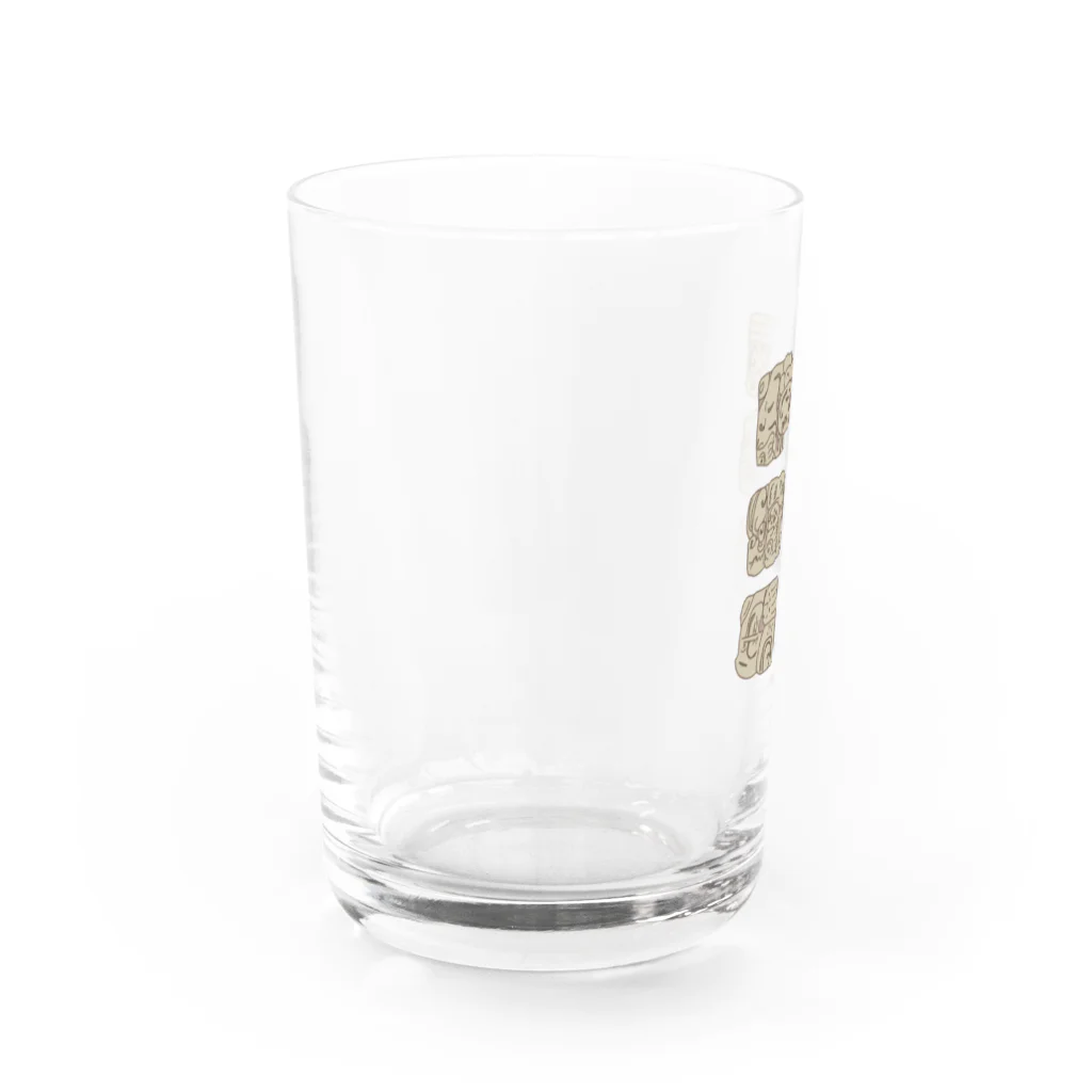 puikkoのマヤ文字2 Water Glass :left