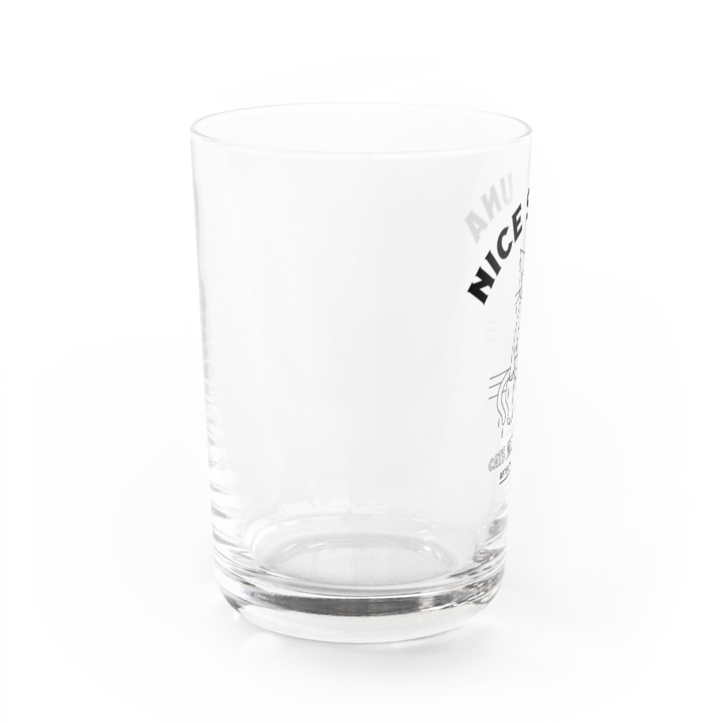 LONESOME TYPEのナイスサウナ（猫） Water Glass :left