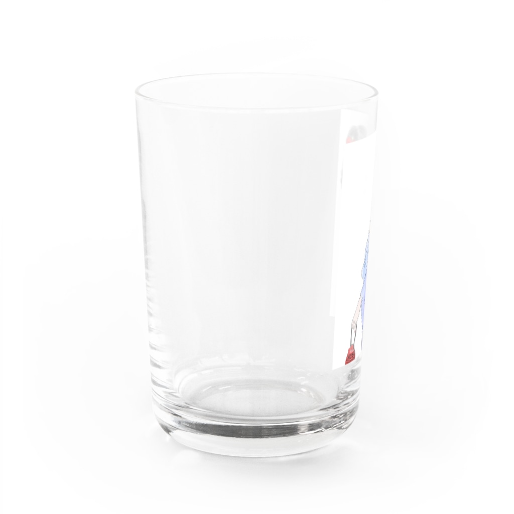 muiko'sのハイビスカスと浴衣 Water Glass :left