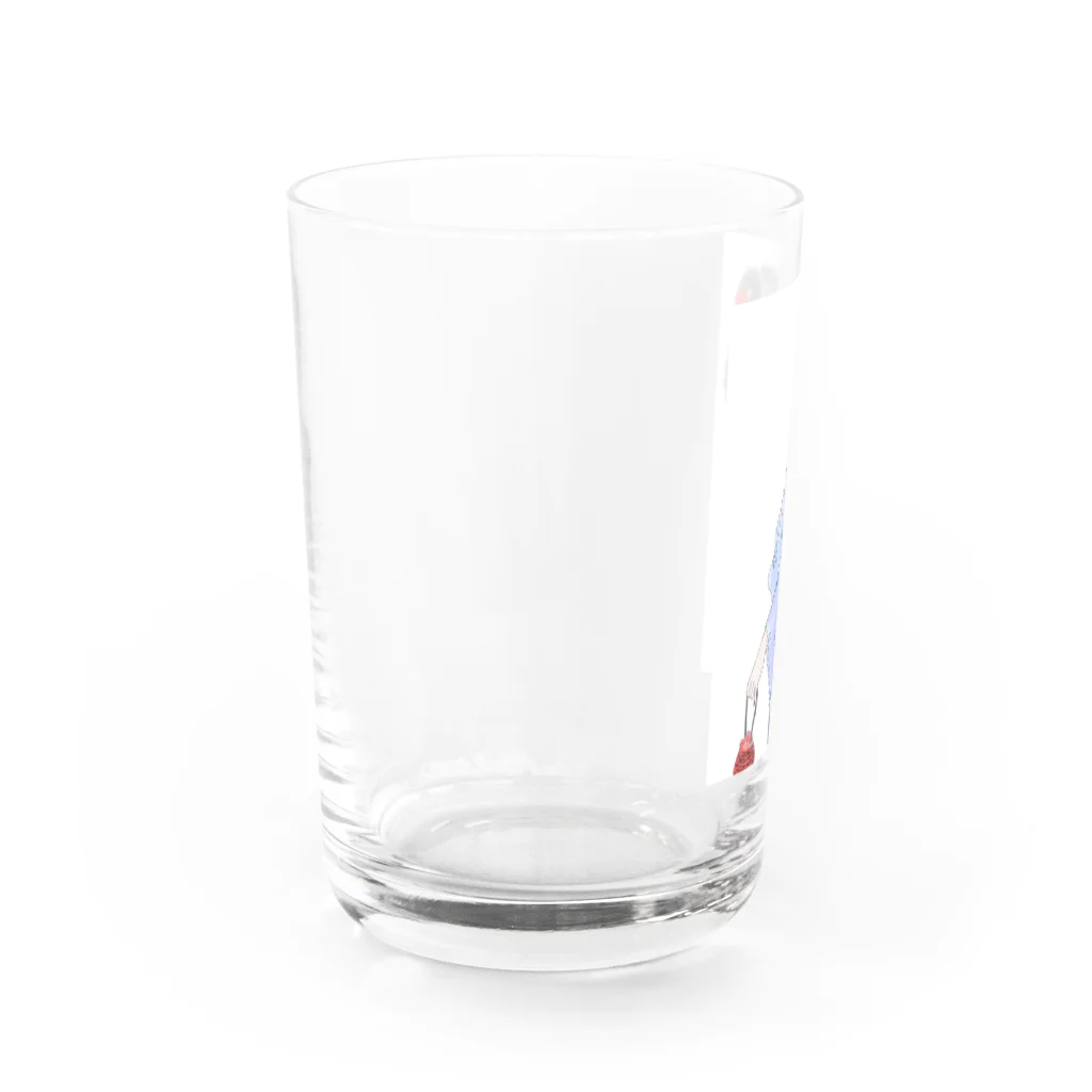 muiko'sのハイビスカスと浴衣 Water Glass :left