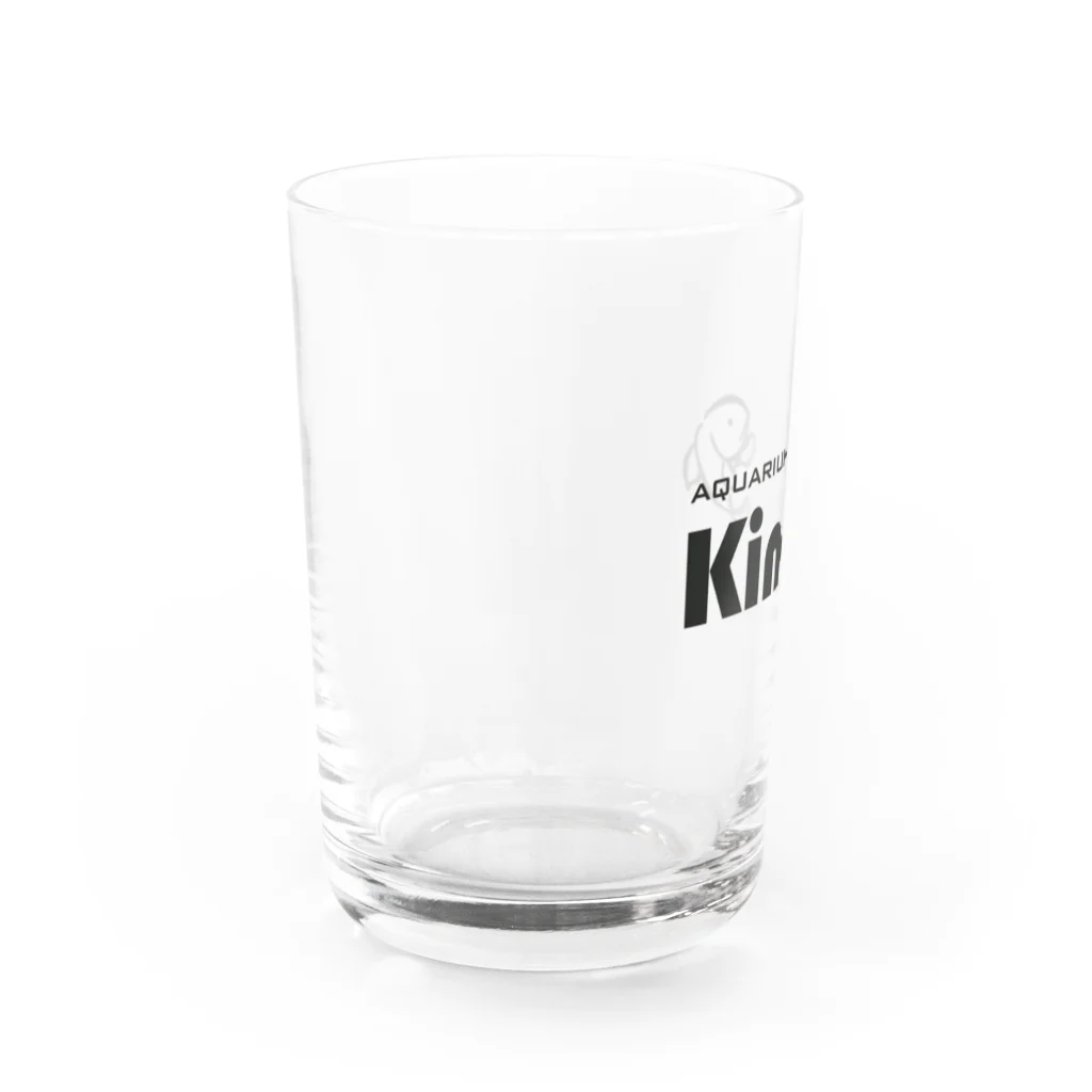 Aquarium KindのAquarium Kindのロゴグッズ Water Glass :left