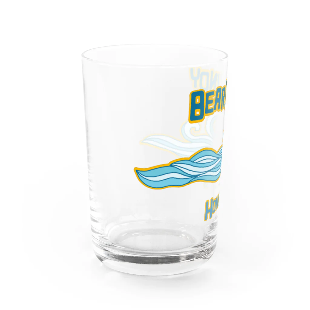 BEARGUNDYのざぶん Water Glass :left