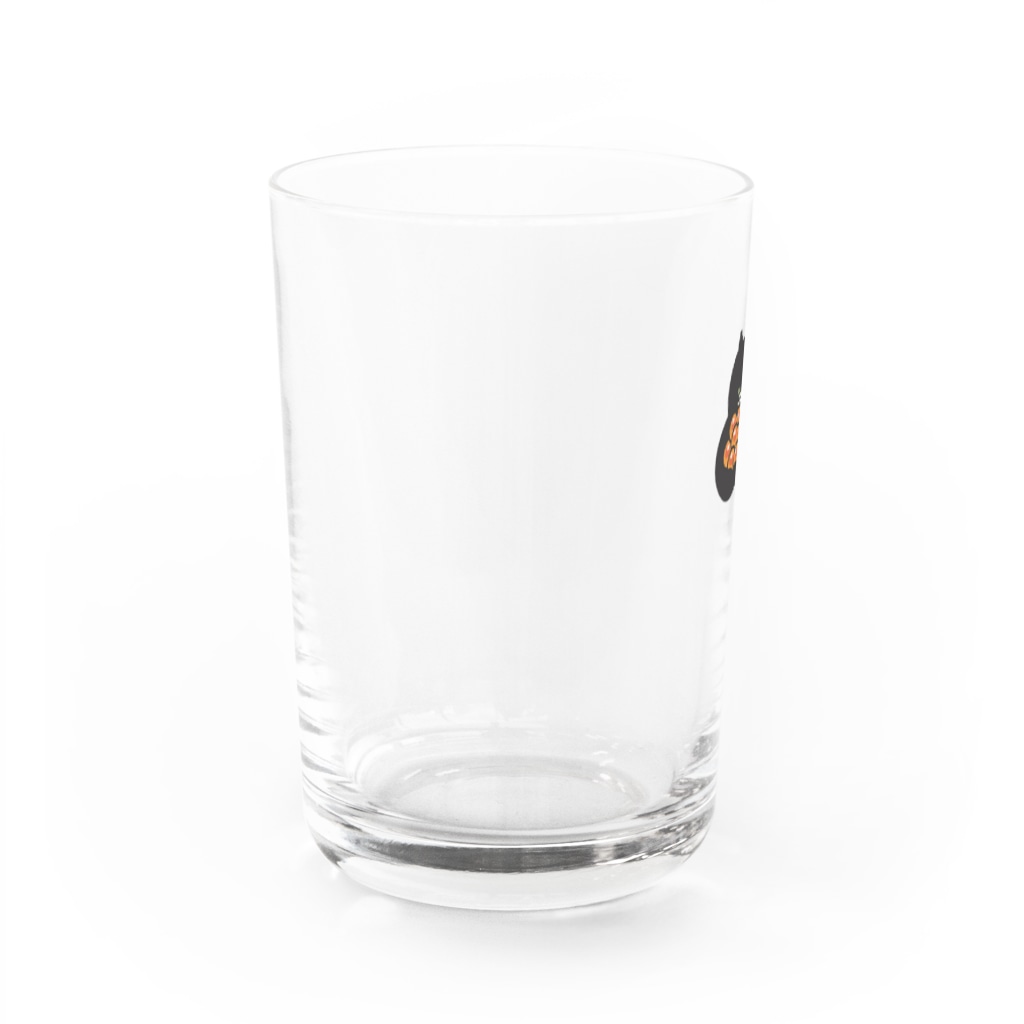 SUIMINグッズのお店の両手いっぱいのいくら Water Glass :left