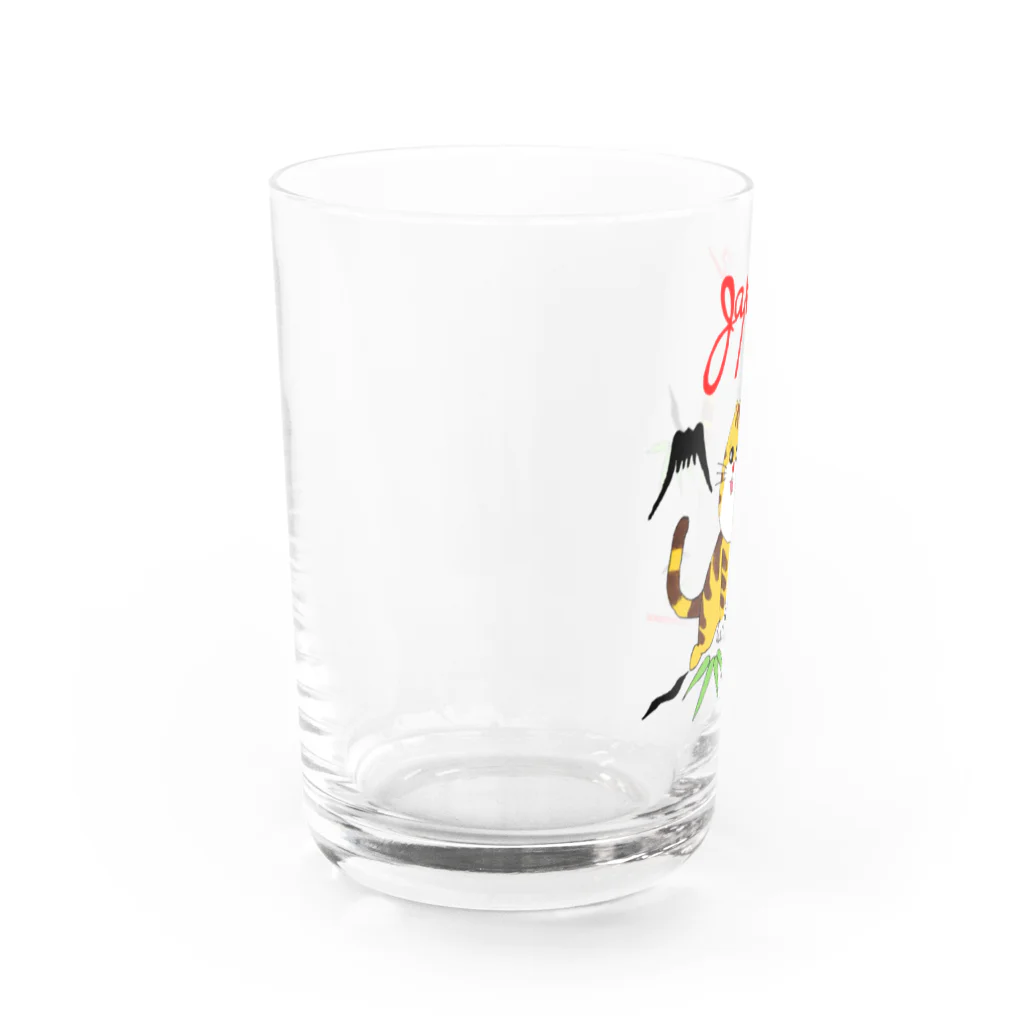 クサカイ商店のスカジャン風 どらちゃん  Water Glass :left