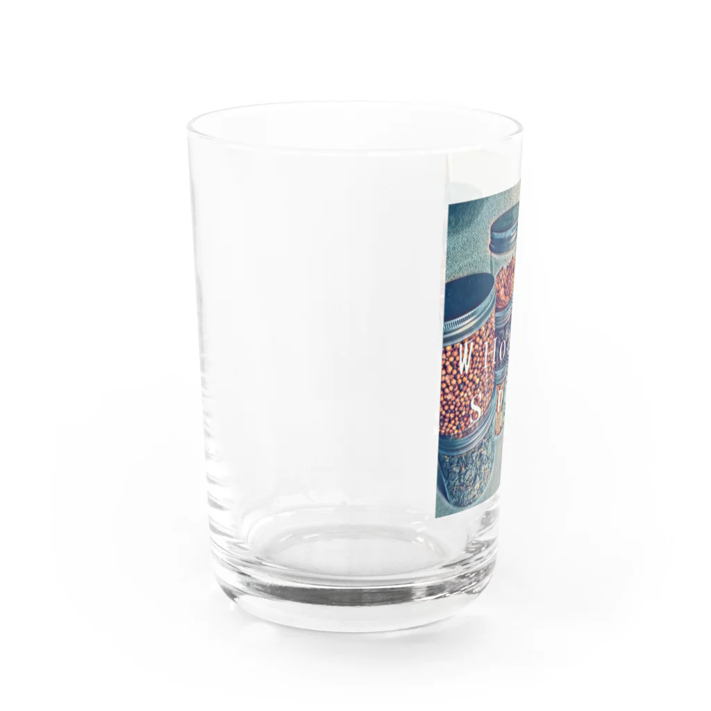 curry・spice・trainingのホールスパイス　whole spice Water Glass :left