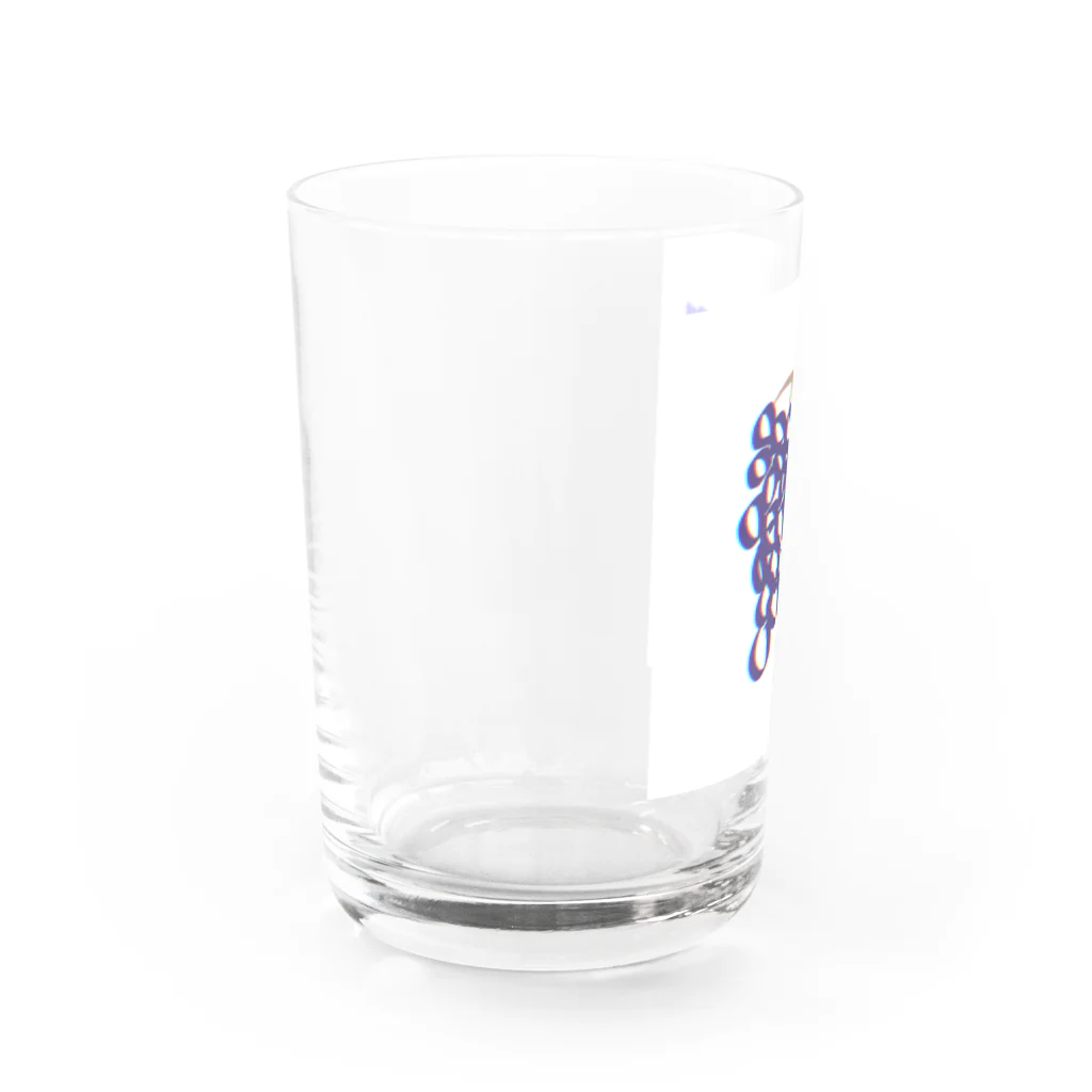 ミティミティーのブドウ Water Glass :left