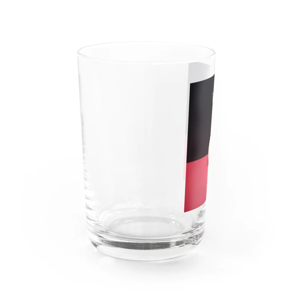 紅クラゲの自立ニンニク Water Glass :left