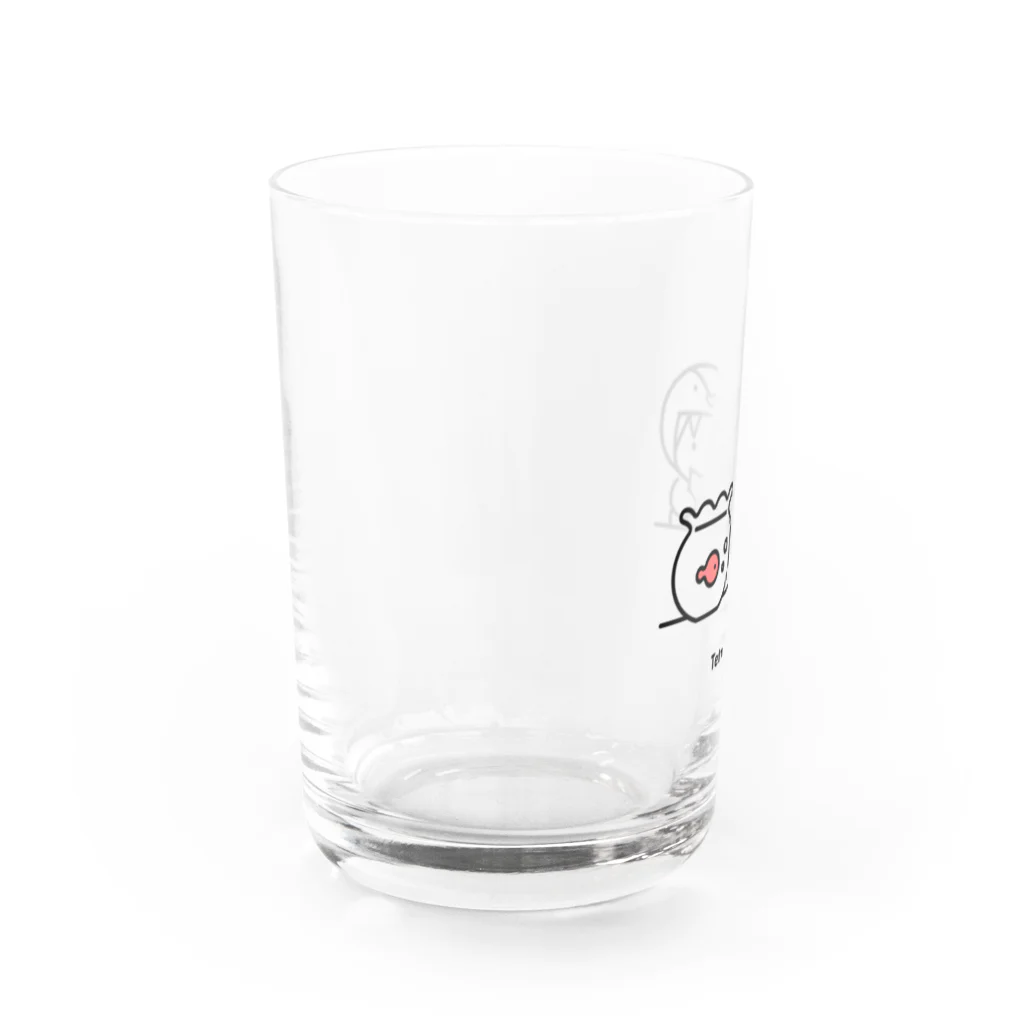 Tetra Styleの金魚（スイ） Water Glass :left