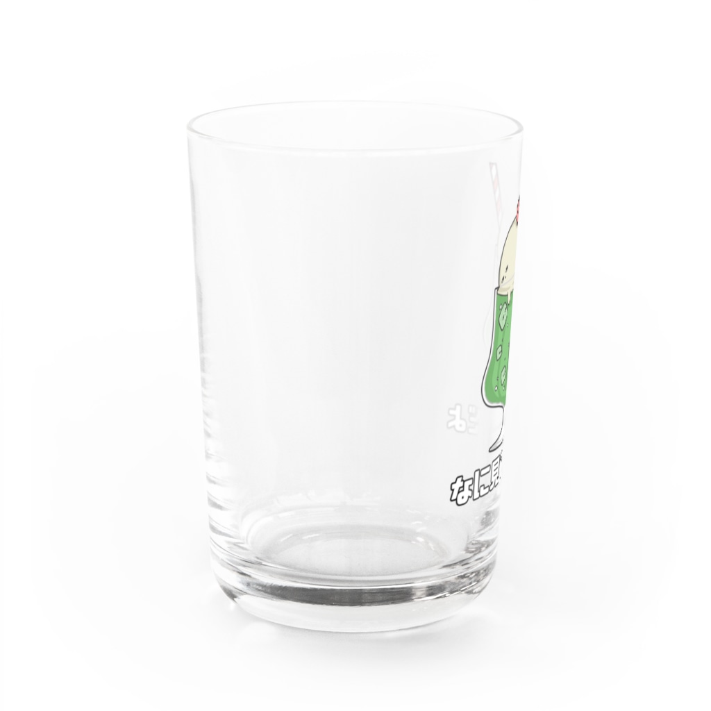 NEXT TIMEのなに見てんだよ@komugi Water Glass :left