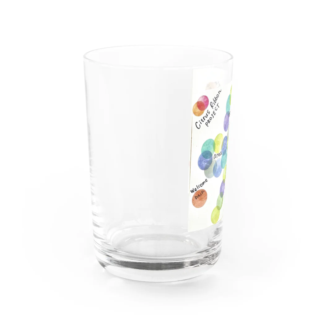 my_paceのポイントシール Water Glass :left