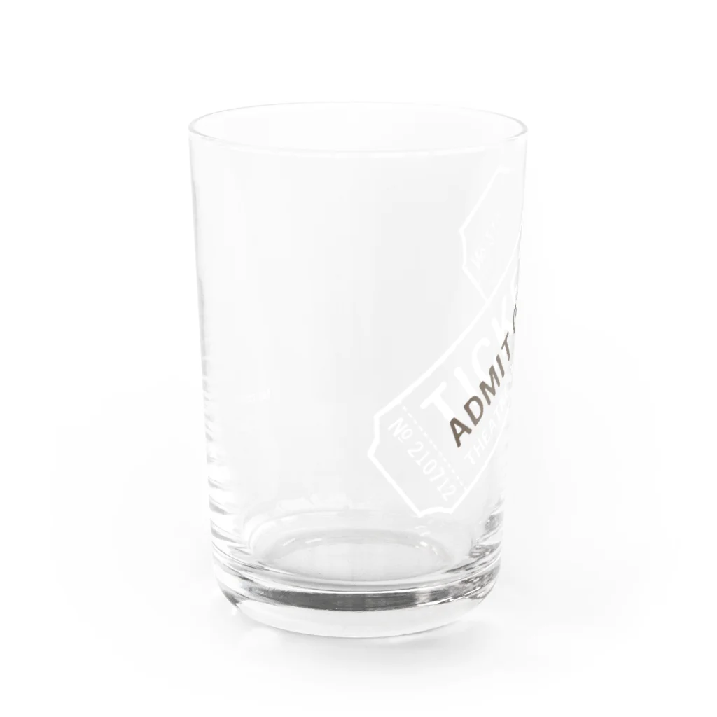 TRINCHのテアトルパピヨンの当日券 Water Glass :left