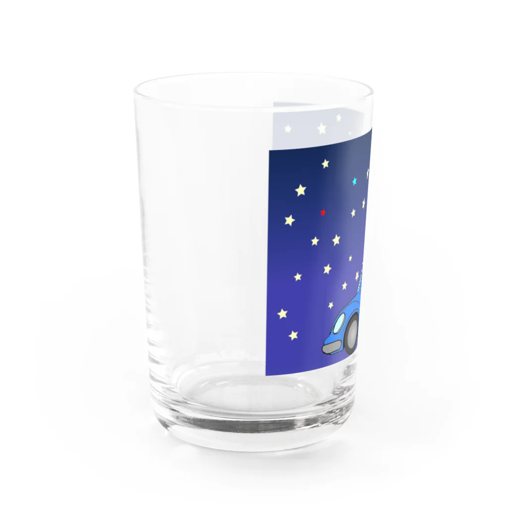 SAYU☆GOODSの星を数える３人 Water Glass :left