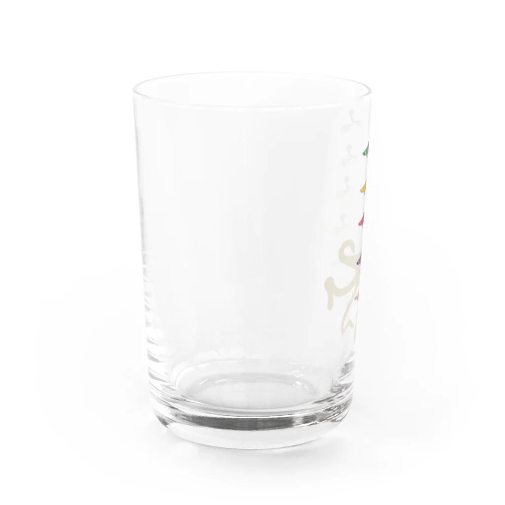 RITSUのカラフルタコエギくん Water Glass :left