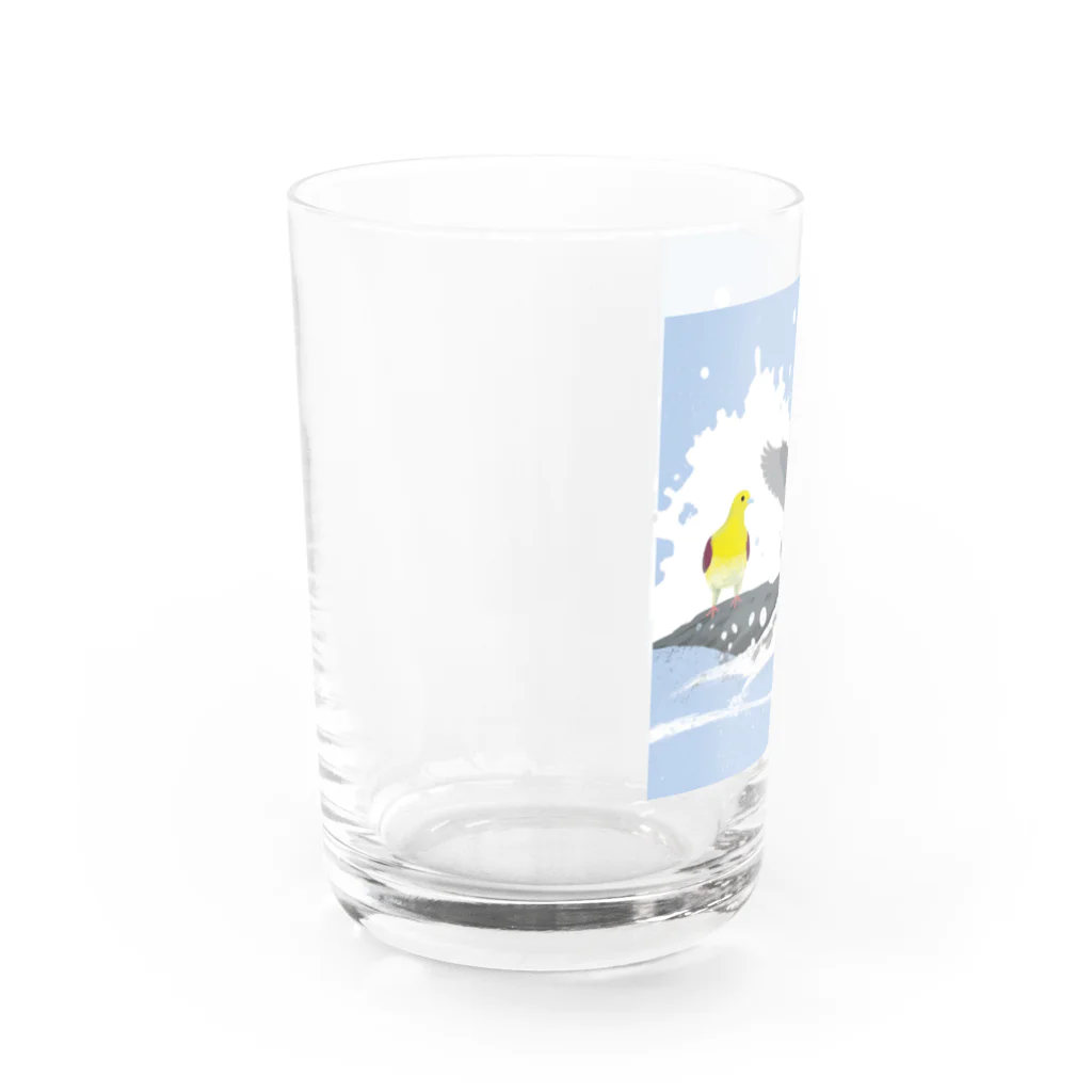 piro piro piccoloのアオバト＠大磯 Water Glass :left