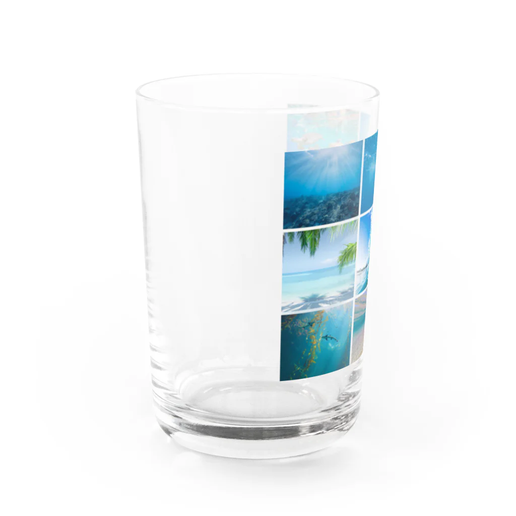 emsight／エムサイトのブルーオーシャン戦略／ blue ocean strategy Water Glass :left