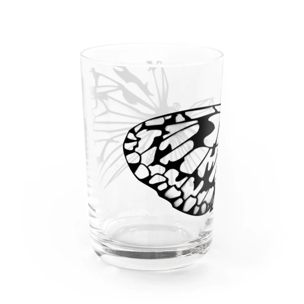 913WORKS WEB SHOP SUZURIの大胡麻斑のクリアカップ Water Glass :left