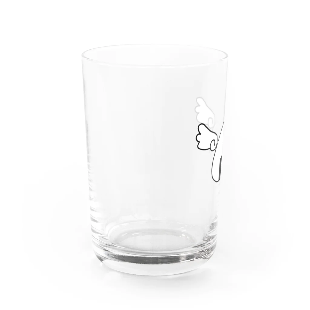 おにぎり倶楽部の空飛べおにぎり！ Water Glass :left