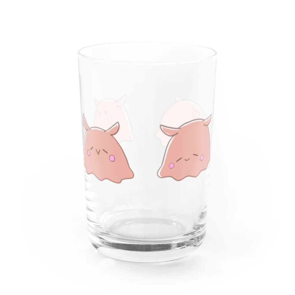 紅葉ぬこのめんめんめんだこ Water Glass :left