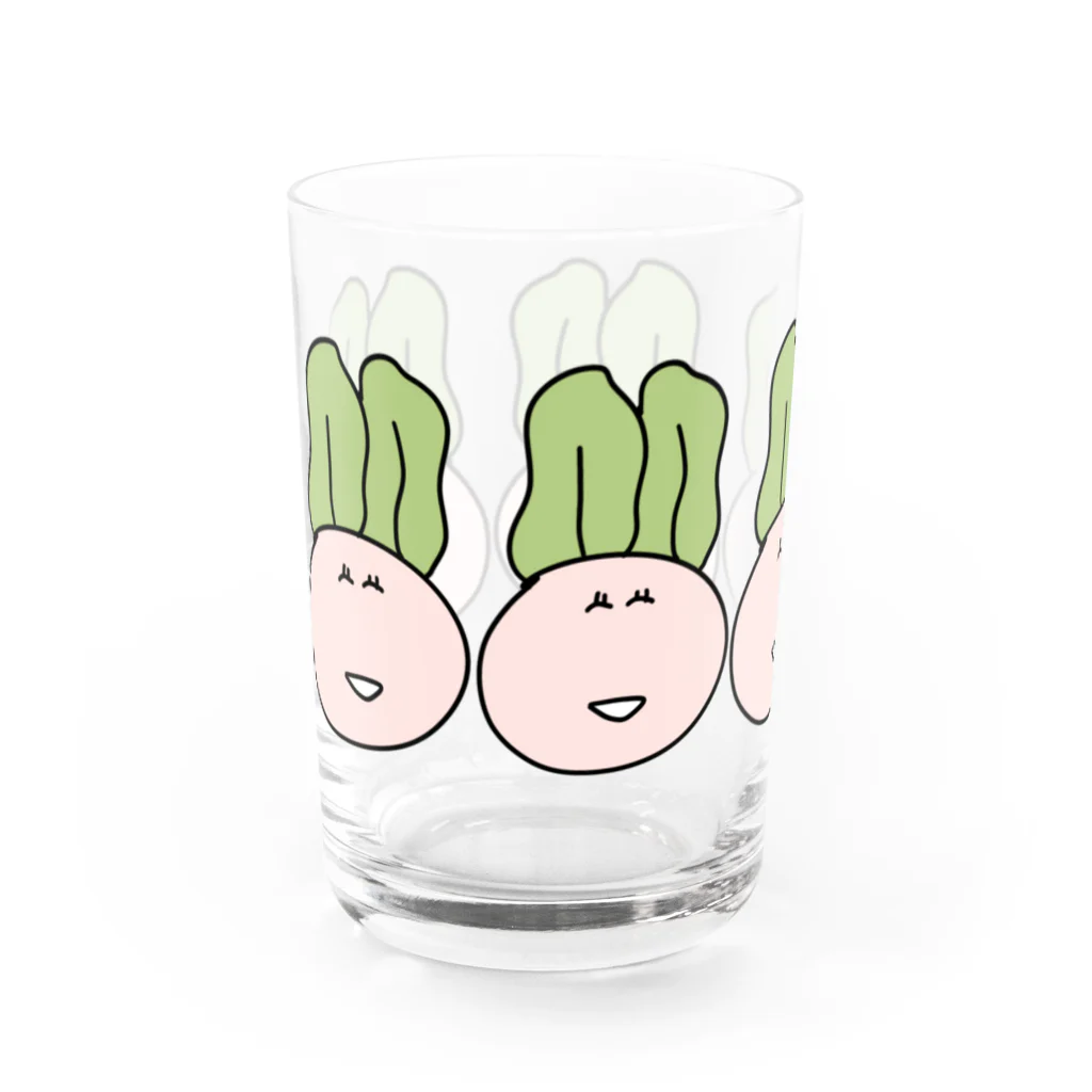 みそらのみみわかめスキマナシ Water Glass :left