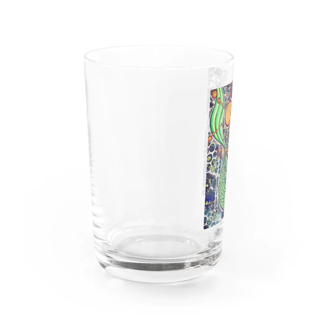 ～ういりおのお店やさん～の〜深海の満月グラス〜 Water Glass :left