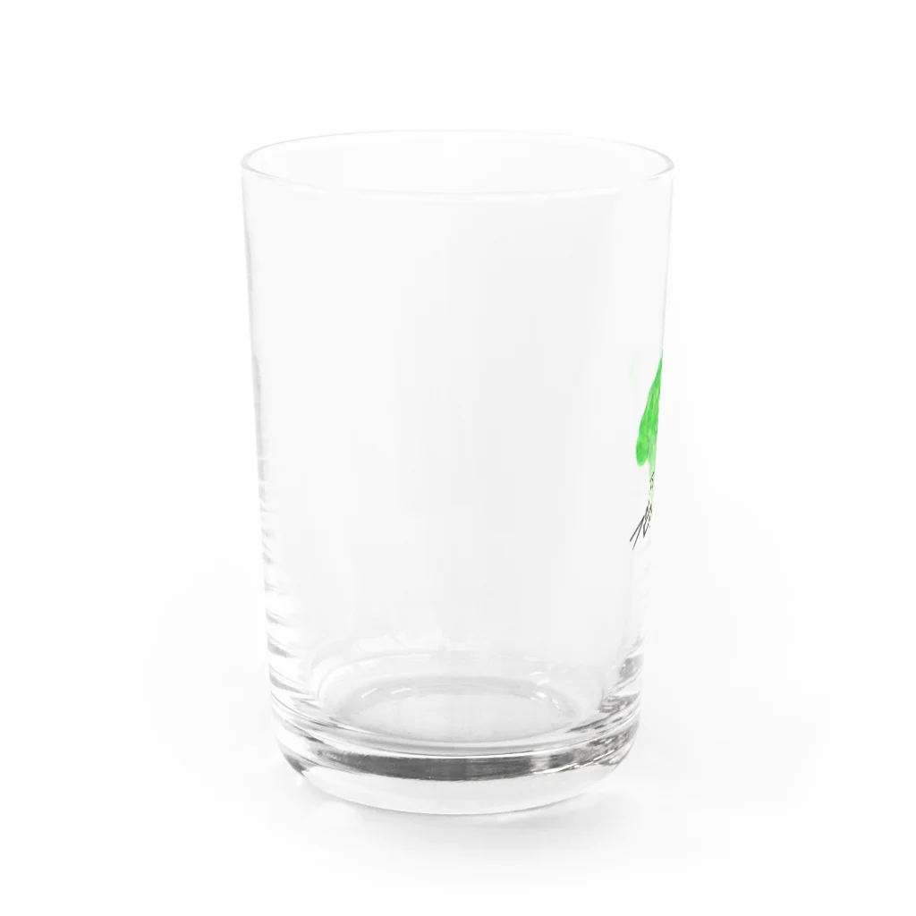 S-chan.のアイラブブロッコリー Water Glass :left