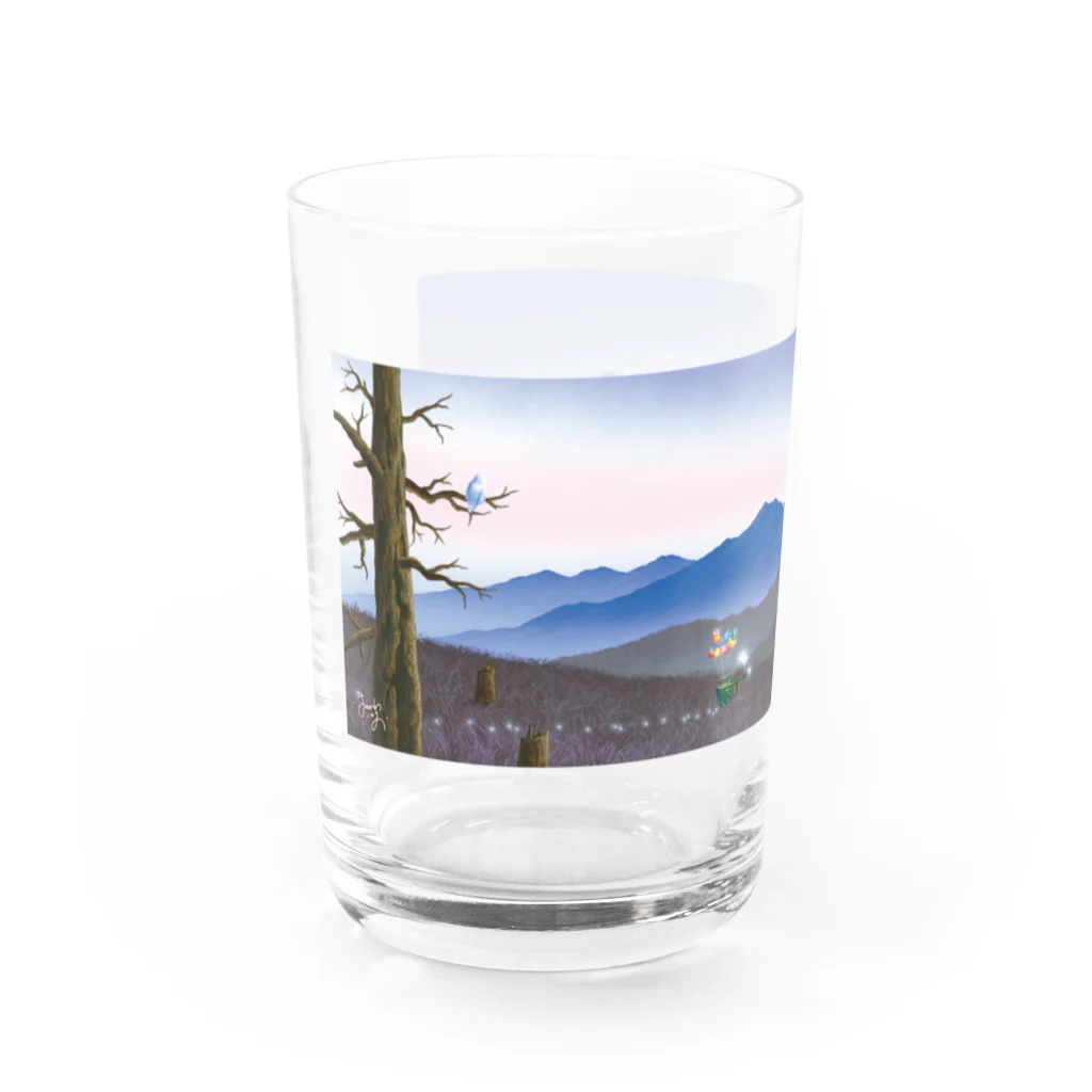 スターリィマンと幸せ暮らしアイテムの日本の四季の輝き〜冬〜 Water Glass :left