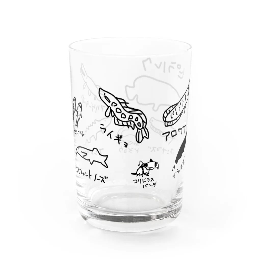 いきものや のの(本館)の淡水魚たち Water Glass :left