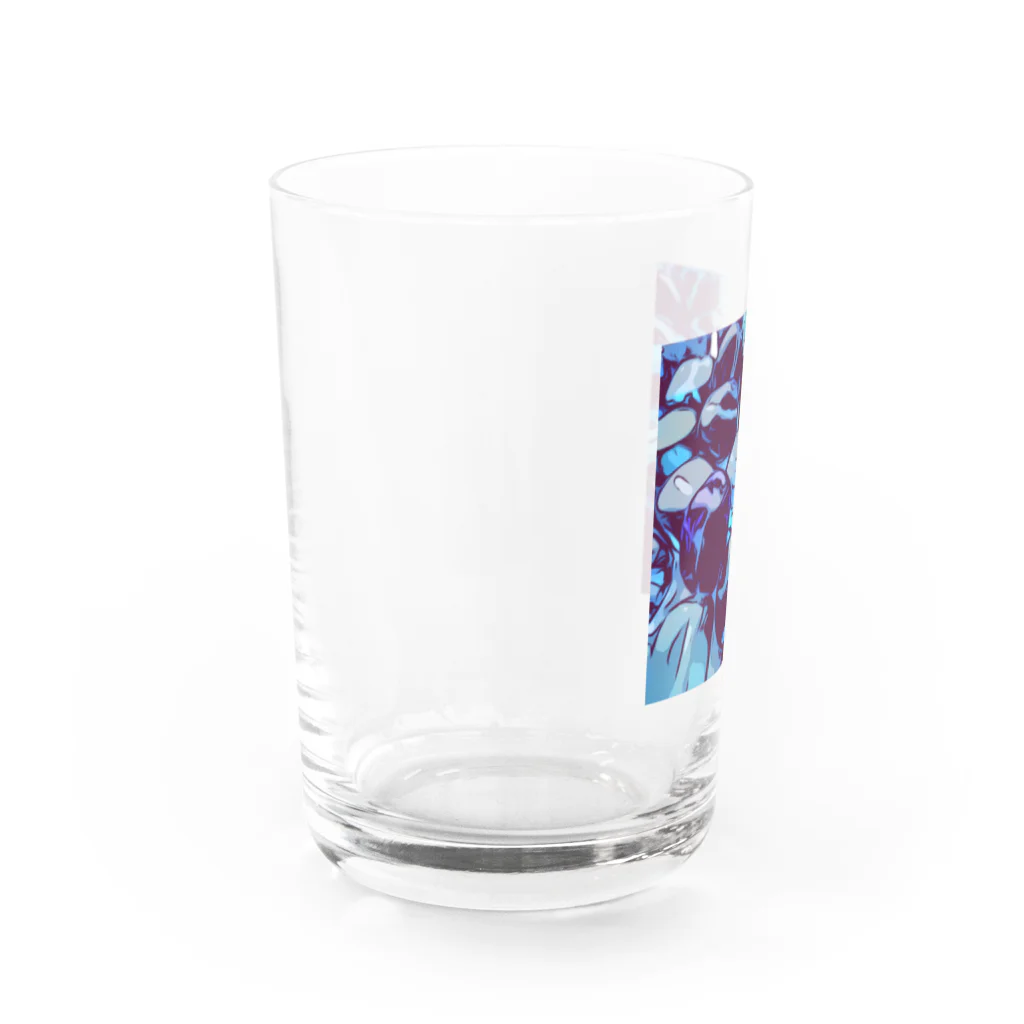 わらしゃんどのガラス玉 Water Glass :left