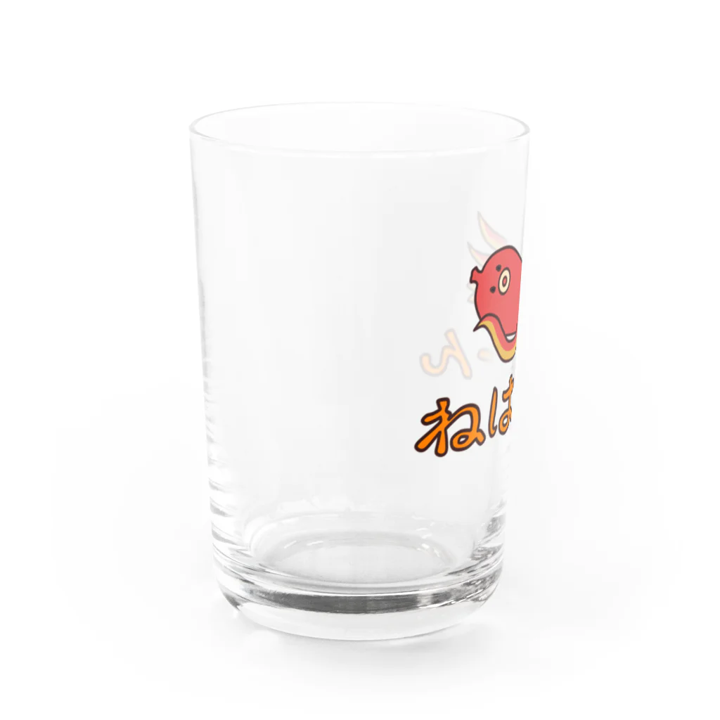 ざっころしょっぷのねはーんたこさん Water Glass :left