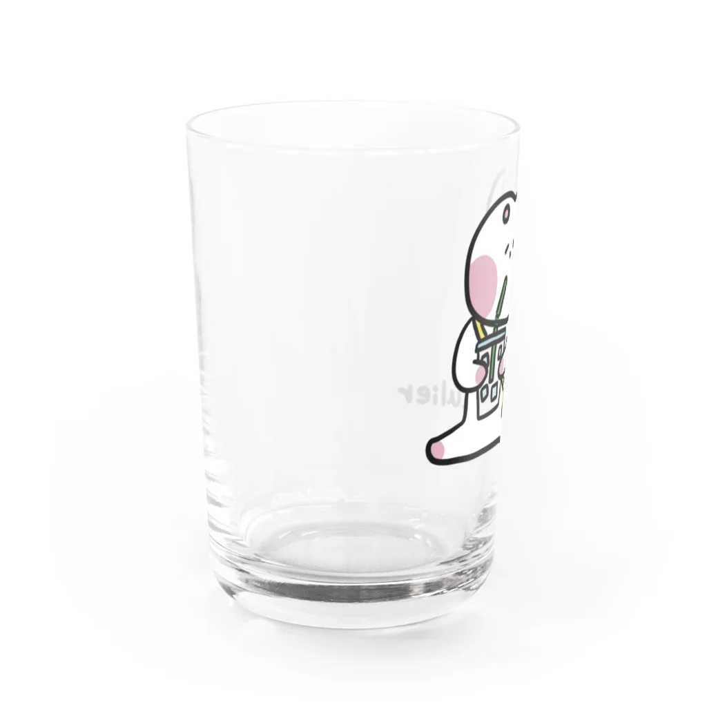 クーリエキャラクター（わ）のクーリエちゃん Water Glass :left