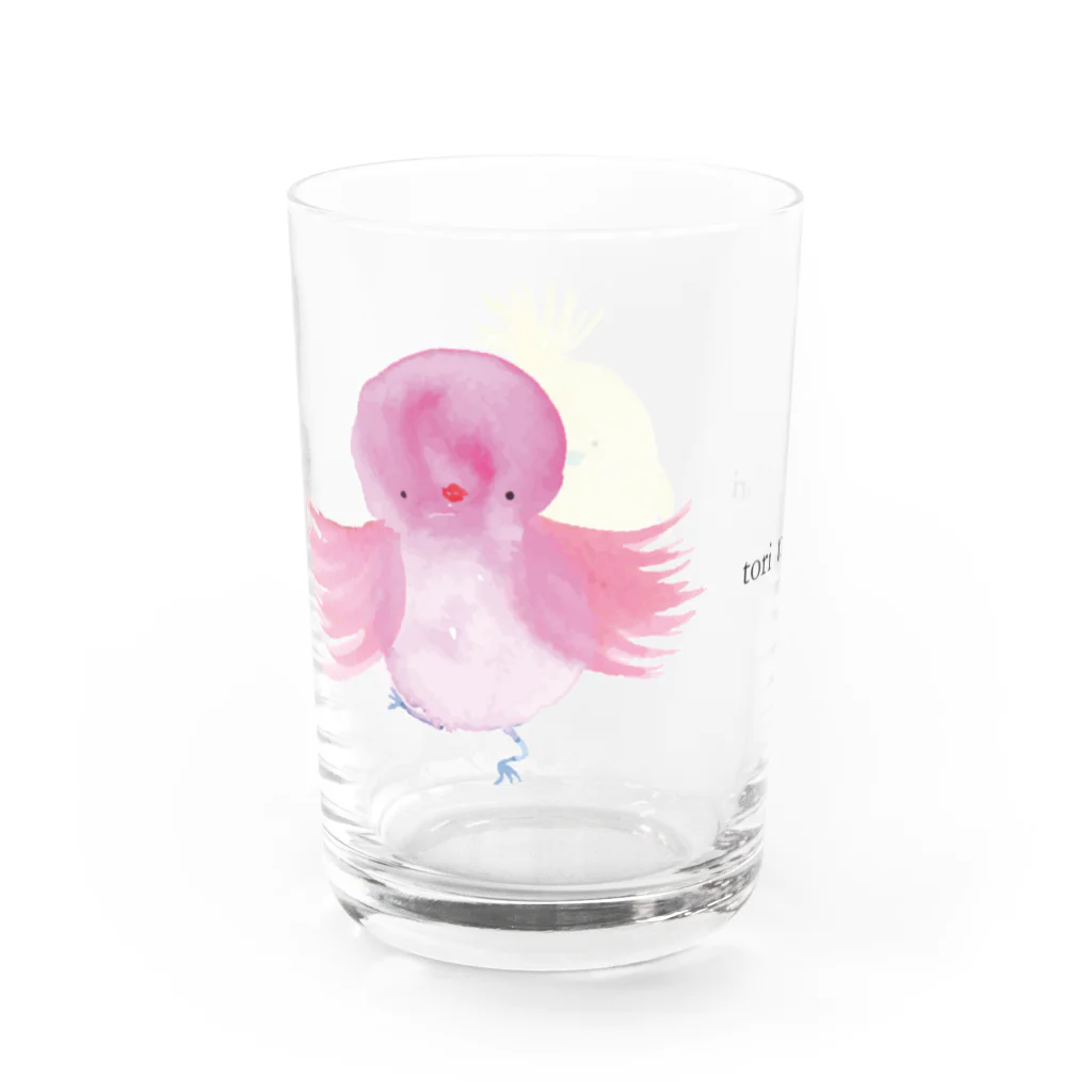 やまぎわさゆりの架空の鳥　ご Water Glass :left