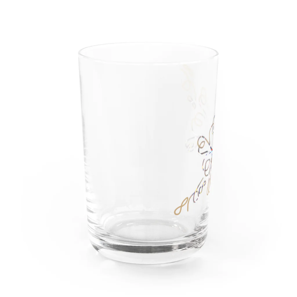 CAY.shioriの花結び Water Glass :left