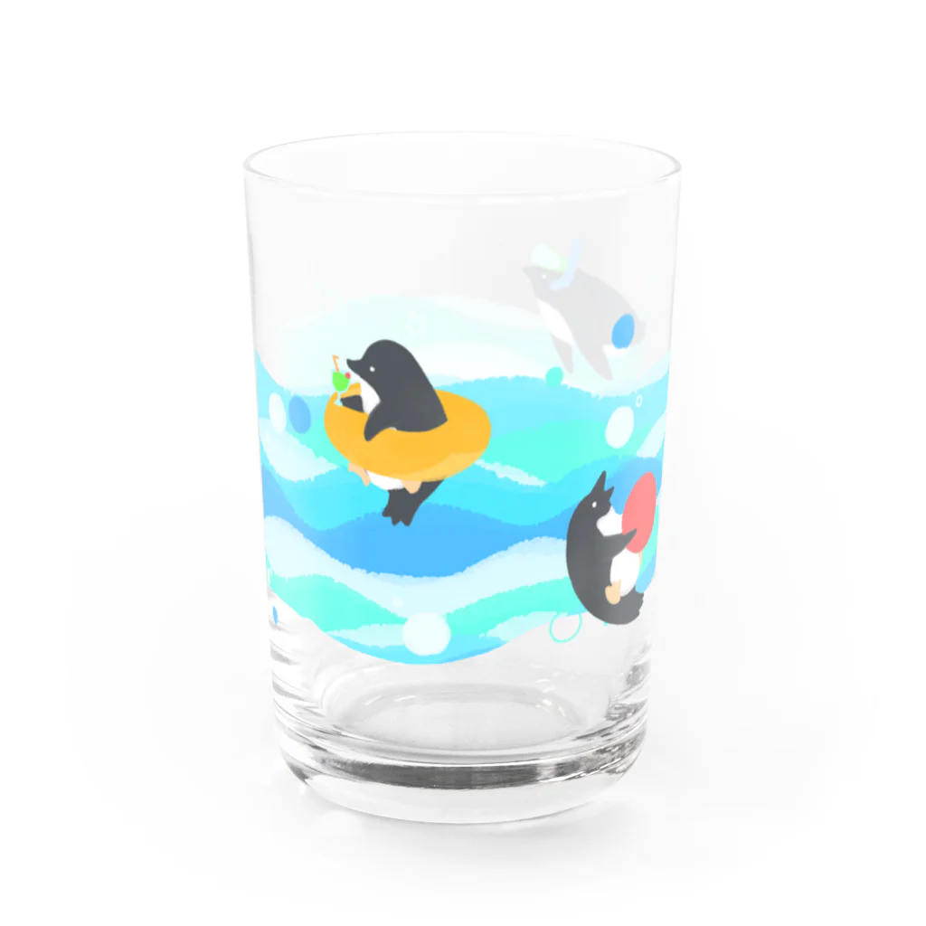 のこのペンギンプール Water Glass :left