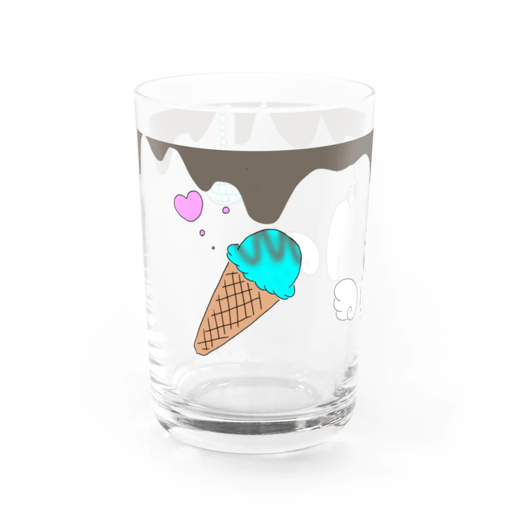 ギラダイスぱんがのらっきょくん、エンジェルアラモード Water Glass :left