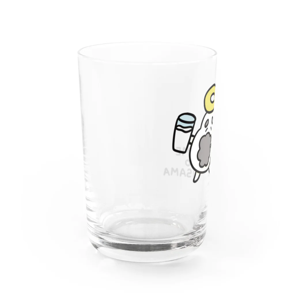 クーリエキャラクター（わ）のおこめの神さま Water Glass :left