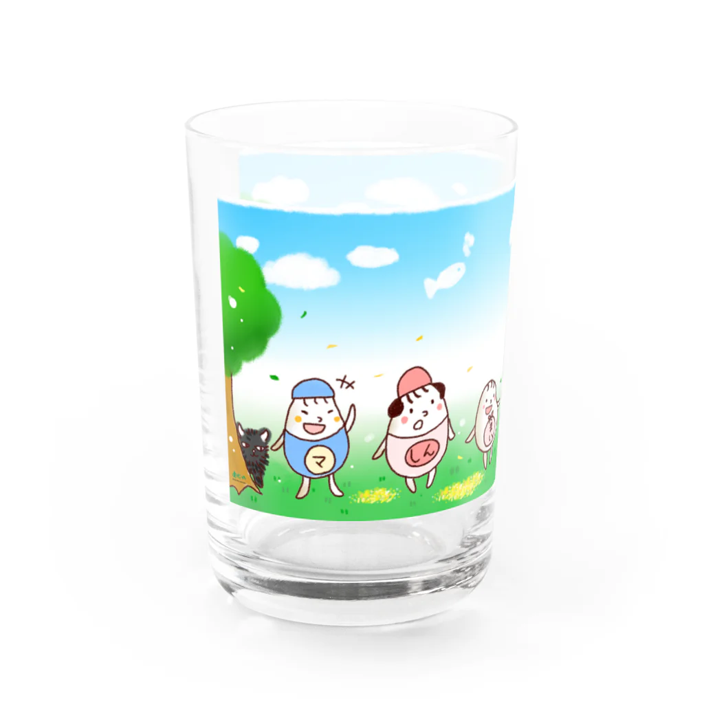 naturalkitchenmedakaのげんくん達の休日 Water Glass :left