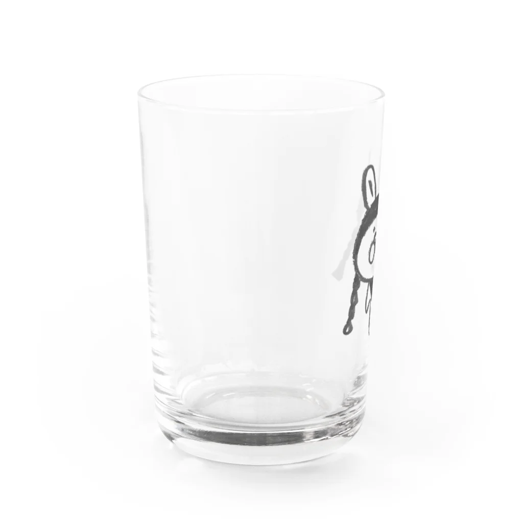 さちこのショップのレゲエなうさぎさん Water Glass :left