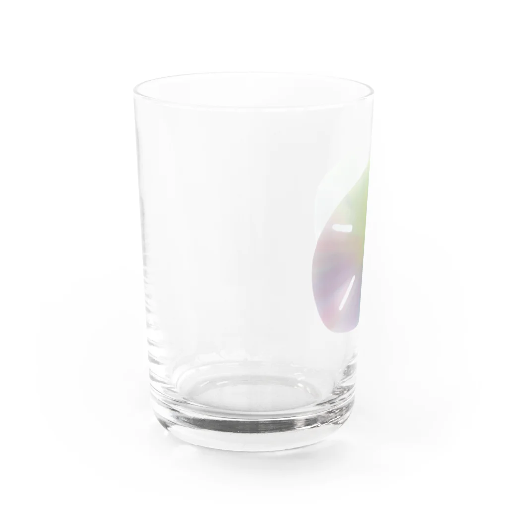 ペンギンのアトリエのスカシカシパン（水彩） Water Glass :left