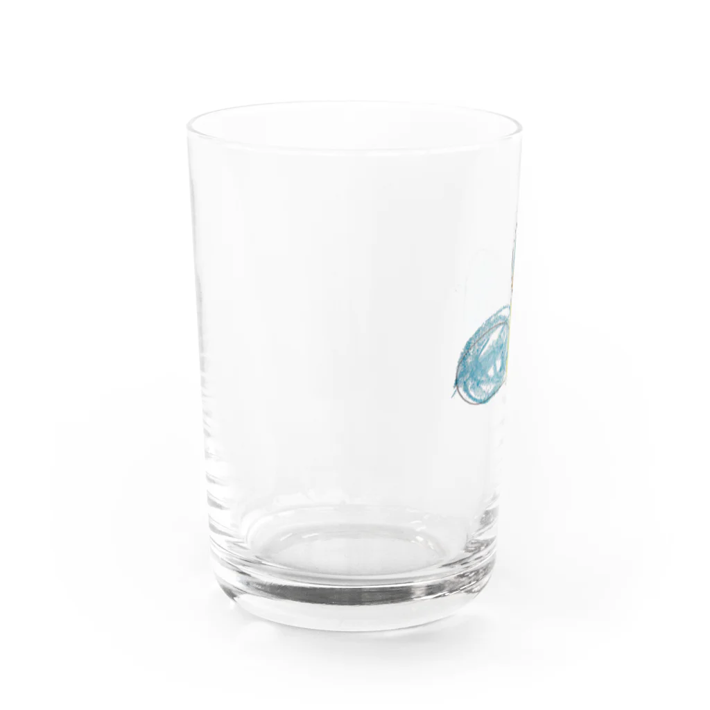 キブンシダイのふうせん Water Glass :left